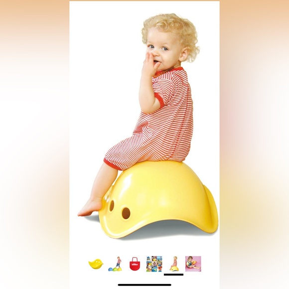 Fat Brain swiss design Yellow Kids Toy / chair - Picture 6 of 12